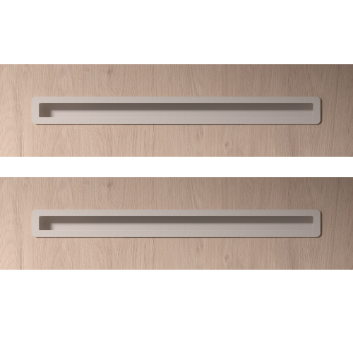 Doble Tirador Uñero Blanco 500 mm