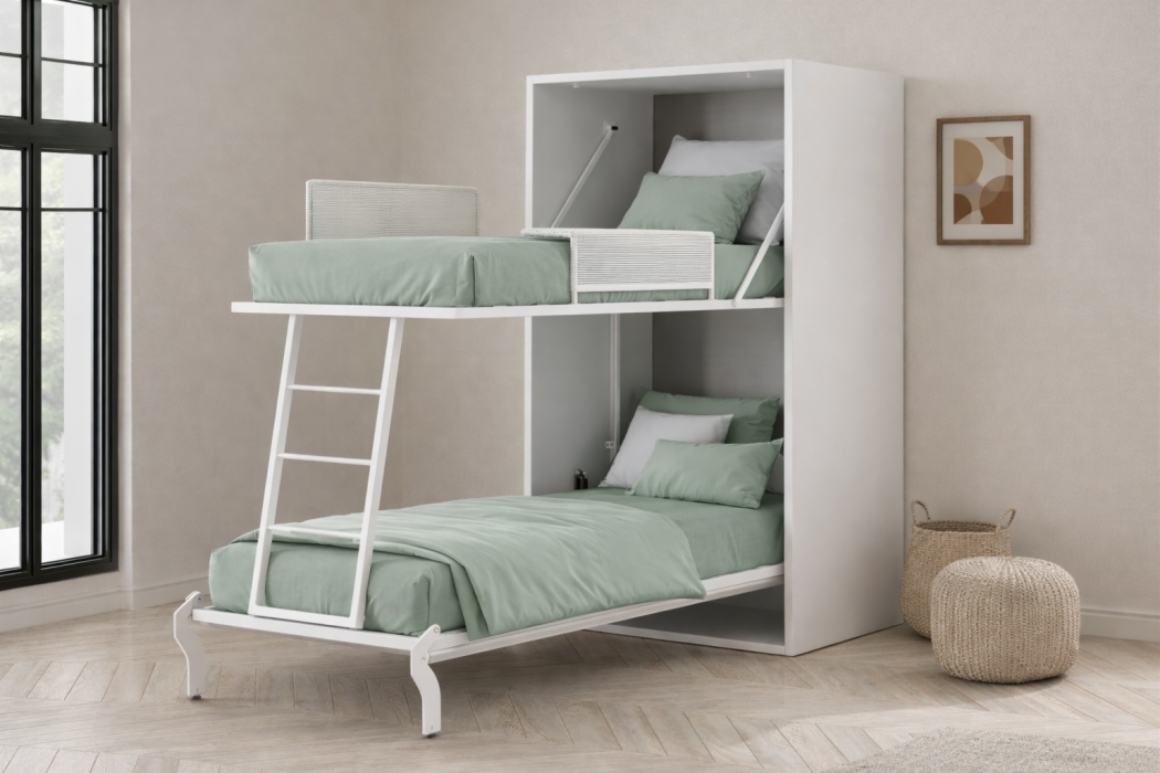 BASIC - Cama Litera vertical abatible fondo 60 cm.
