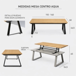 Miniatura 9 del producto AQUA - Mesa Elevable