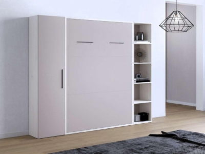 Miniatura 1 del producto BASIC - Cama Abatible Basic Vertical con Estantes